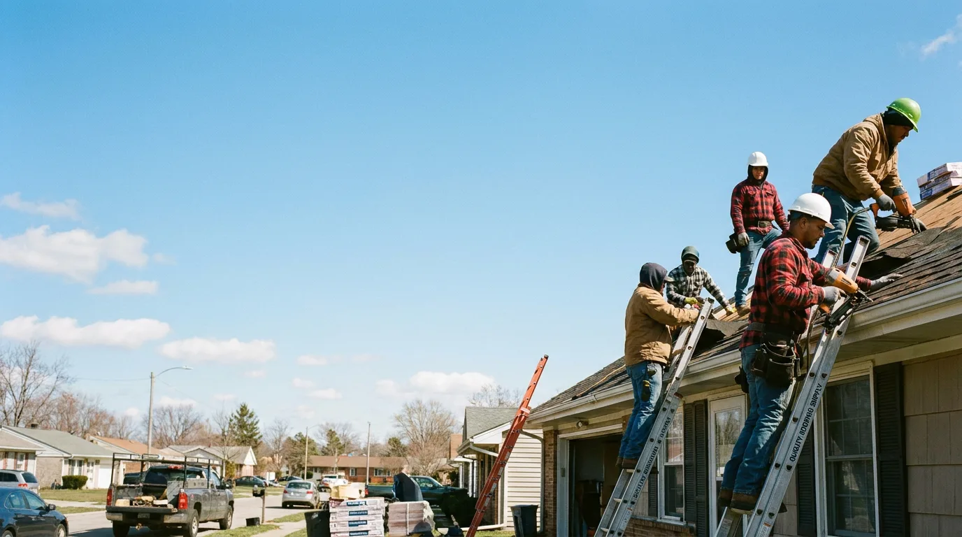 Roofing in Mount Hope, WI near me